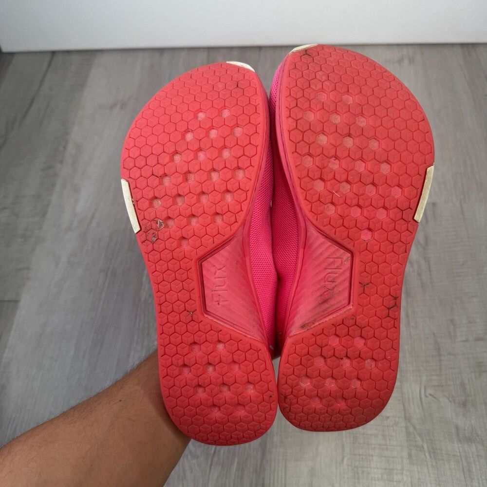 Flux Footwear Adapt Runner Neon Pink Womens 10 Athletic Knit Shoes Sneakers A - Picture 10 of 10